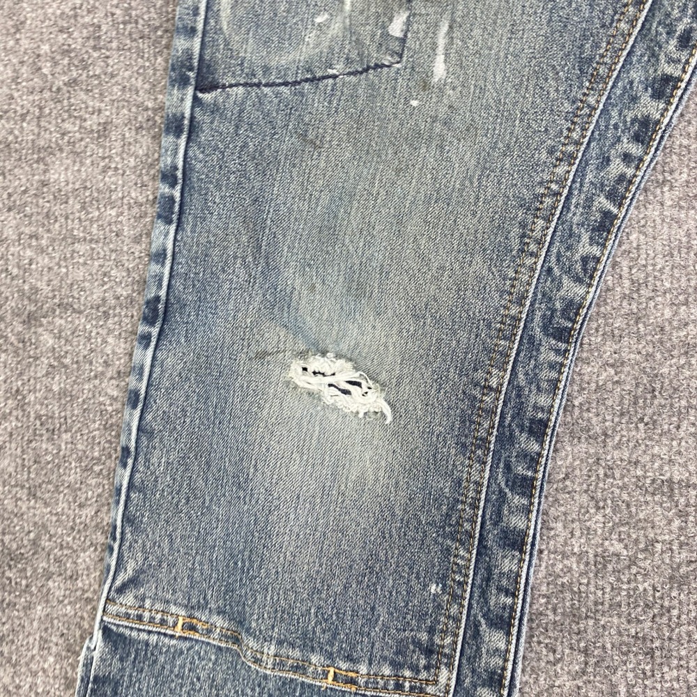 Ariat Rebar M5 Straight Leg Jeans Mens 32x32 Double Knee Workwear Stained - Picture 4 of 11